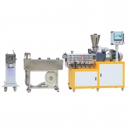 填充料母粒 回收料混合造粒機(jī) 雙螺桿擠出水拉條造粒線(xiàn) 點(diǎn)擊查看詳細(xì)說(shuō)明